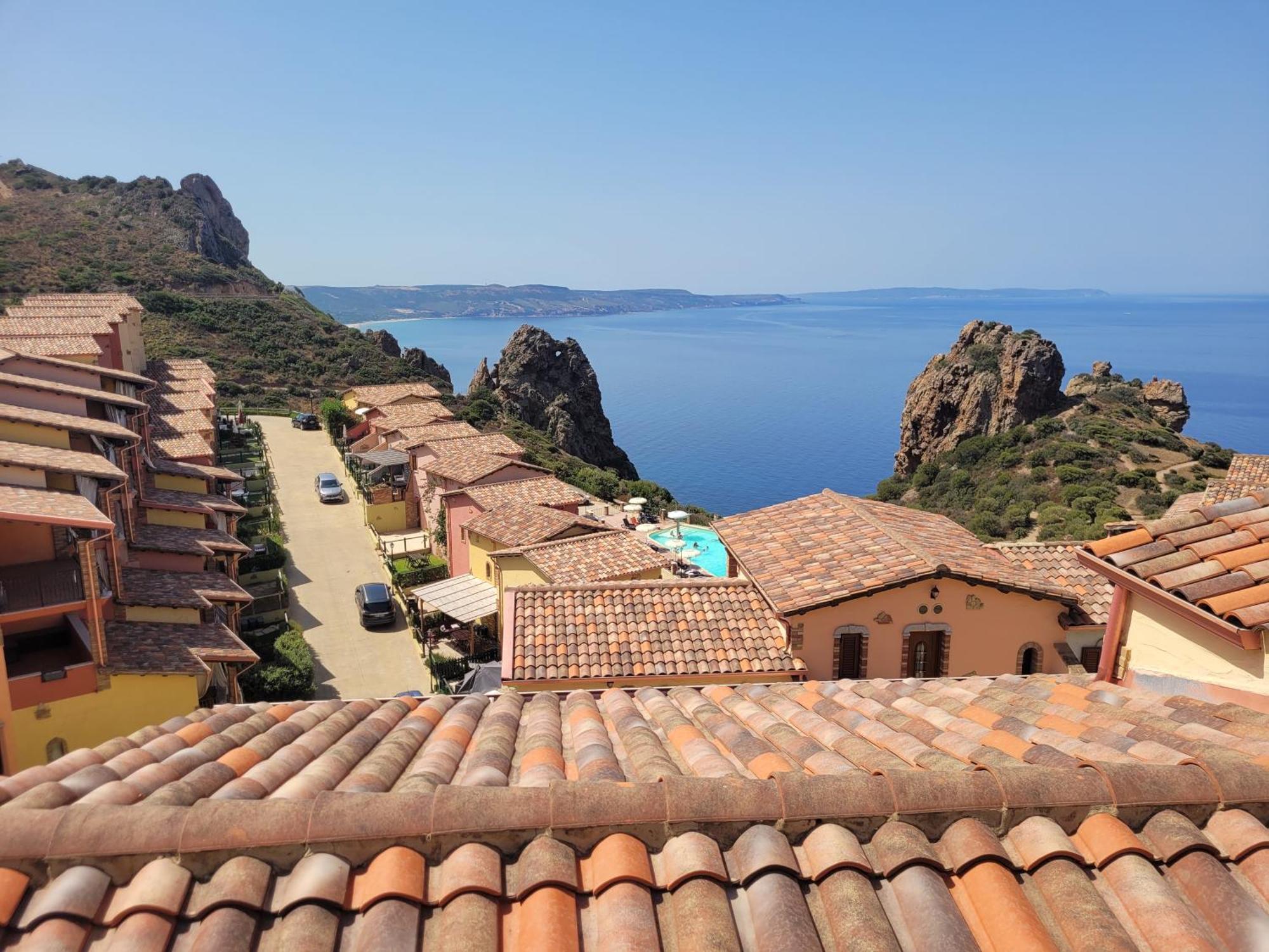 Villa Tramonti Sul Mare Nebida Exterior foto